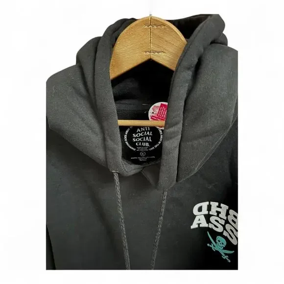 NBHD x ASSC Neighborhood Hoodie Black XL Limited Release